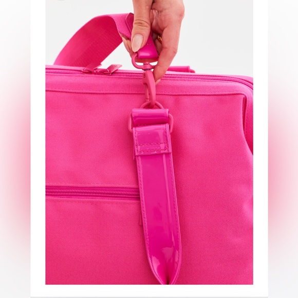 NWT BEIS THE MINI WEEKENDER IN BARBIE PINK - Picture 16 of 17